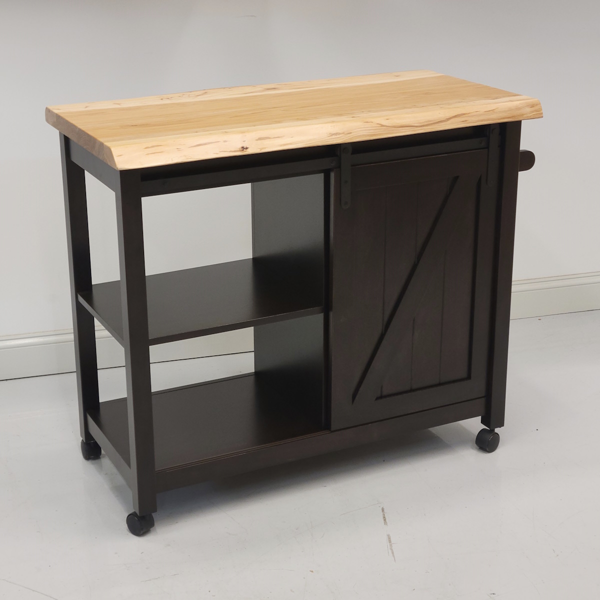 Live Edge Serving Cart Image